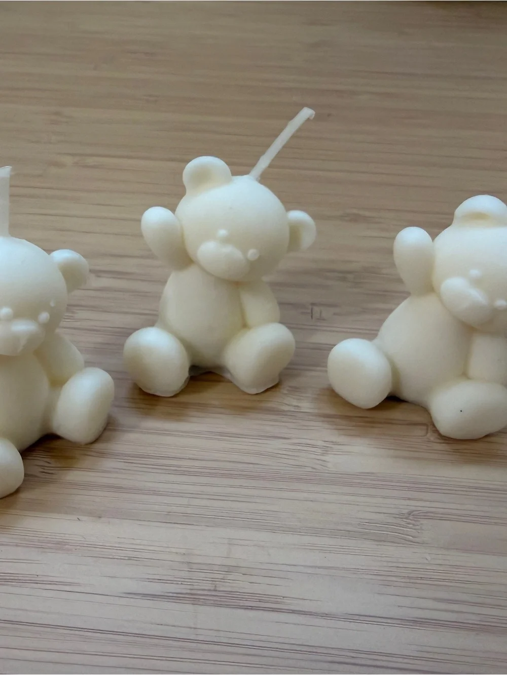 Teddy Bear Soy Candle | Baby Shower Party Favor | Handmade